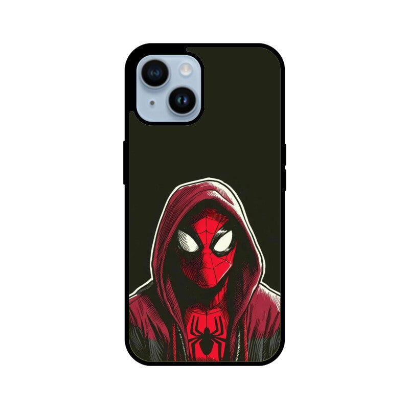 SpiderMan into Spiderverse High Premium Grade Glass back case/cover for iPhone