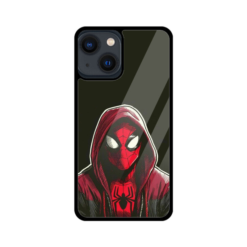 SpiderMan into Spiderverse High Premium Grade Glass back case/cover for iPhone