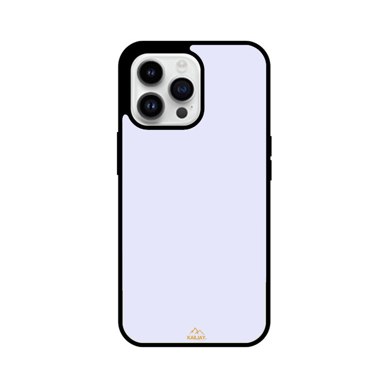 KailJay's Exclusive Premium Glass LAVENDER Back Case/Cover for iPhone