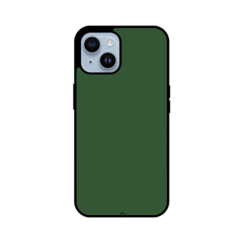 KailJay's Exclusive Premium Glass GREEN Back Case/Cover for iPhone