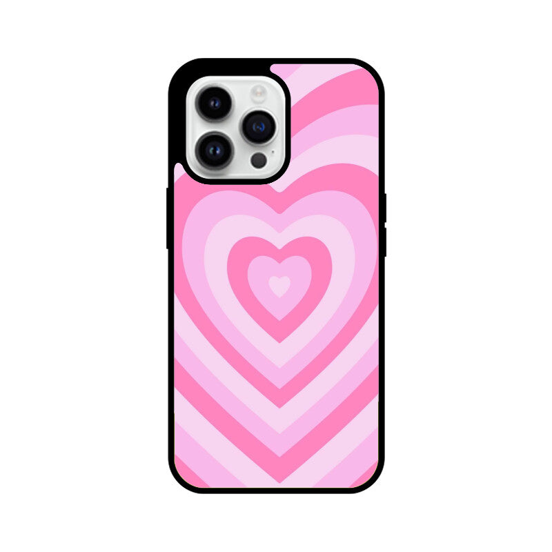 PowerPuff Girls Hearts Premium Grade Glass Back Case/Cover for iPhone