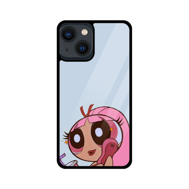 KailJay's Sassy PowerPuff Girls Premium Grade Glass Back Case/Cover for iPhone