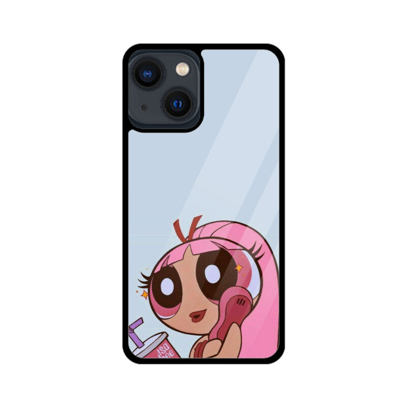 KailJay's Sassy PowerPuff Girls Premium Grade Glass Back Case/Cover for iPhone