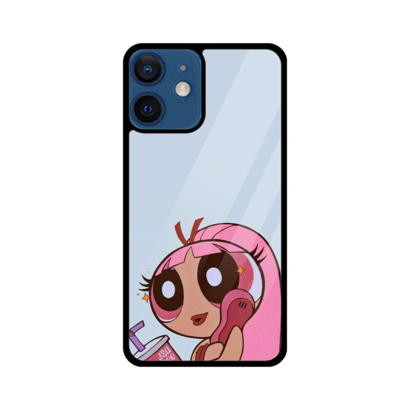 KailJay's Sassy PowerPuff Girls Premium Grade Glass Back Case/Cover for iPhone