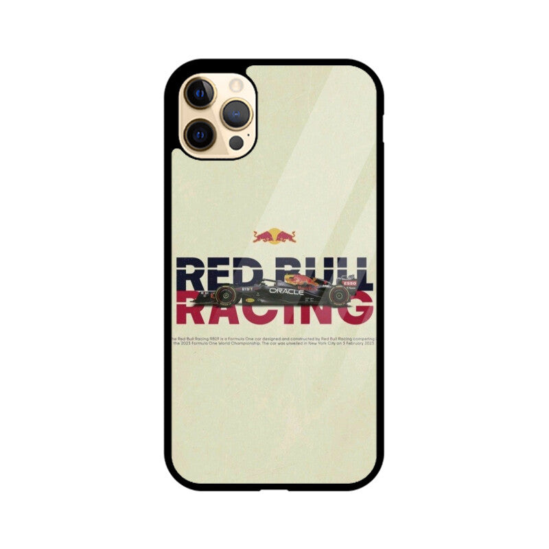 KailJay's Red Bull Racing Premium Grade Glass Back Case/Cover for iPhone