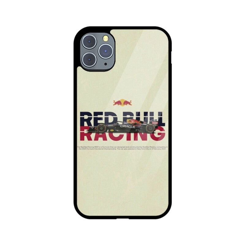 KailJay's Red Bull Racing Premium Grade Glass Back Case/Cover for iPhone